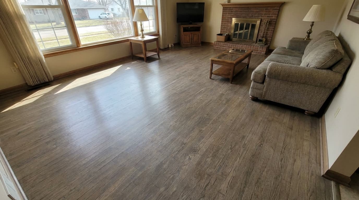 After refinishing