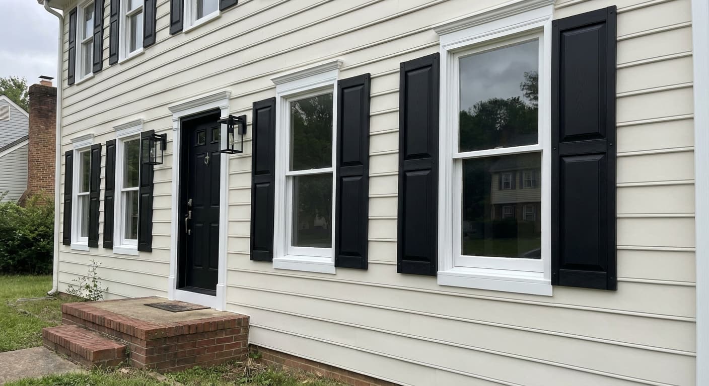After painting