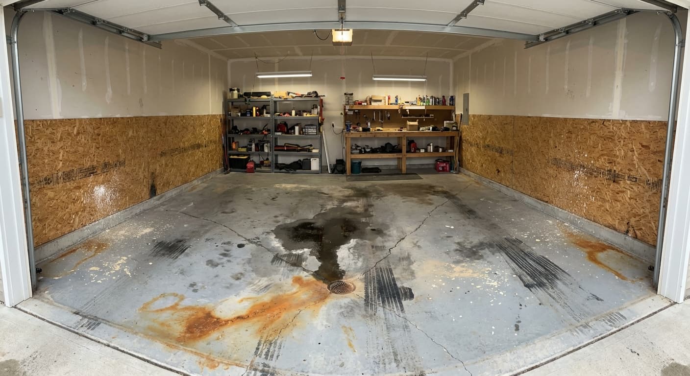 Stained concrete