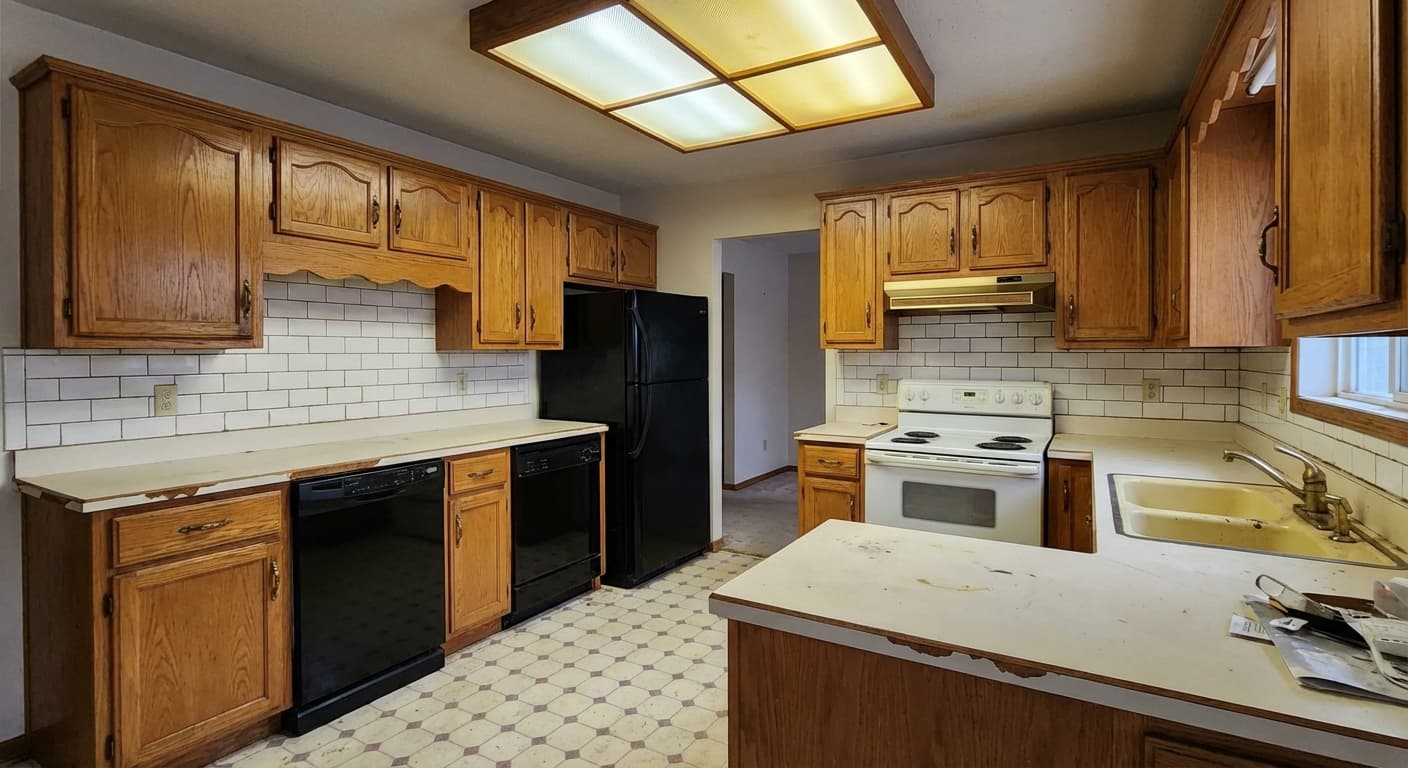 Existing kitchen