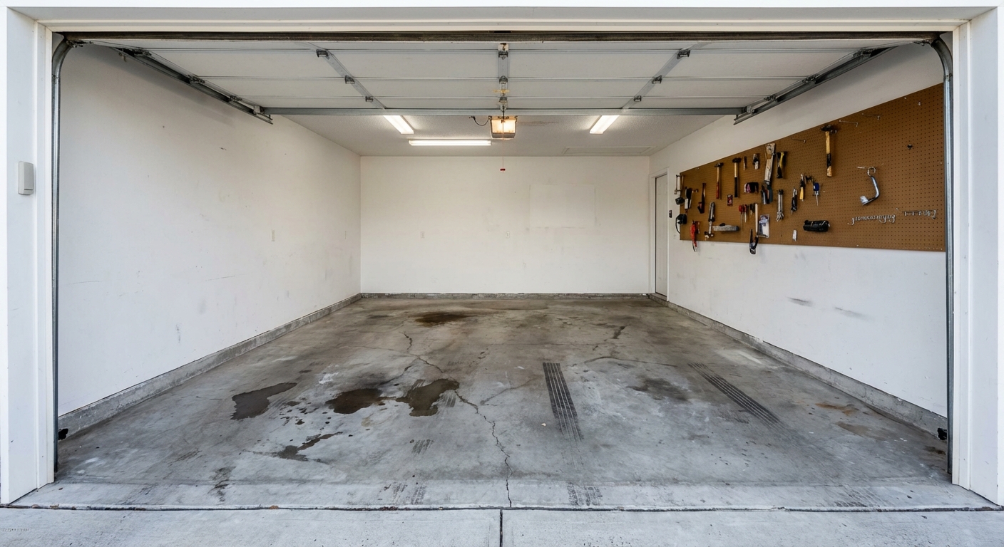 Bare concrete