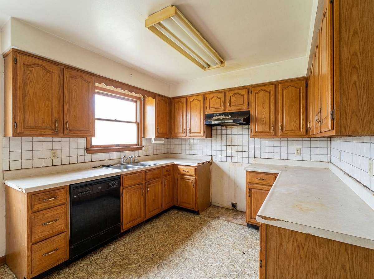 Existing kitchen